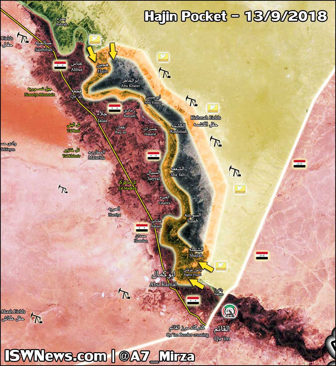 SDF připravuje finální útok na poslední útočiště IS – tzv. kapsu Hajin v jihovýchodní Sýrii