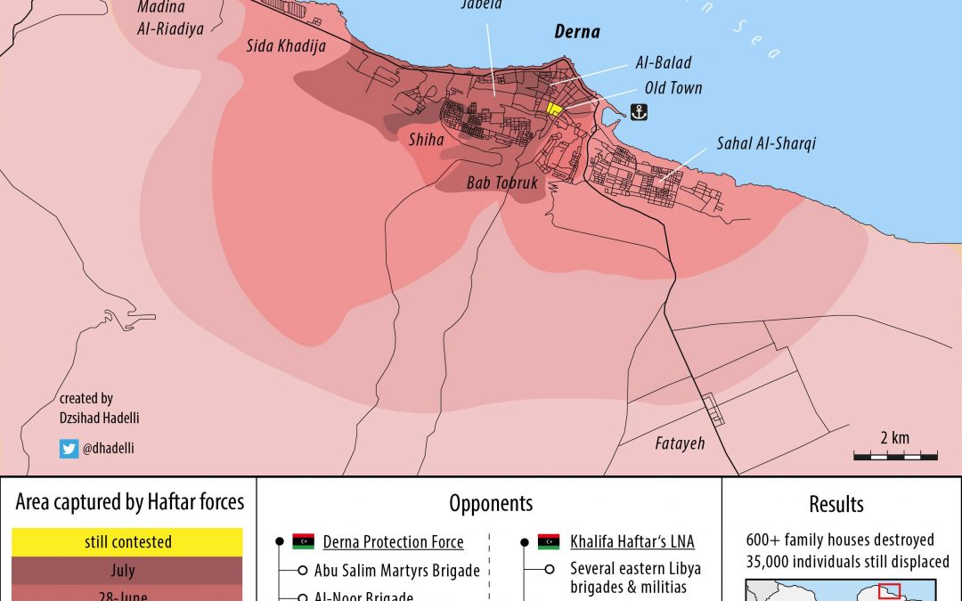 Bitva o libyjské město Derna