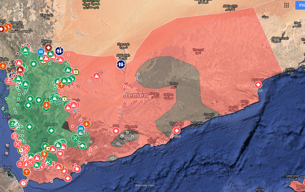 Vojenská situace v Jemenu