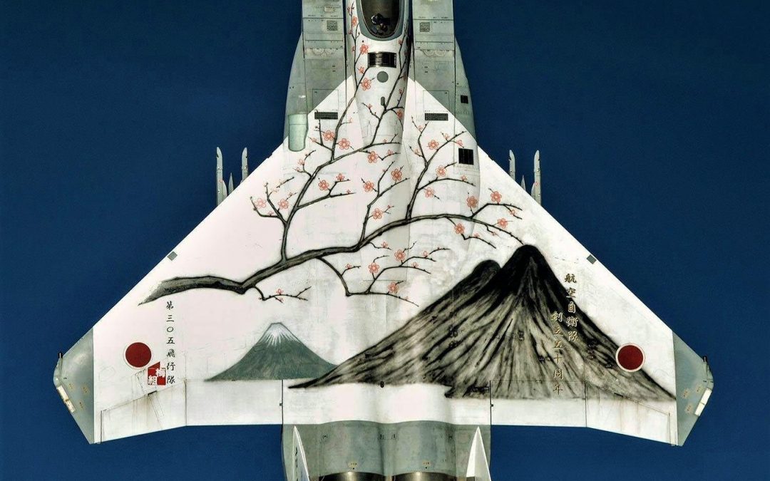 Japonská kamufláž F-15