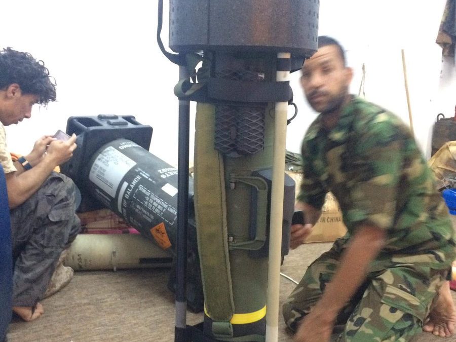 Střely Javelin nalezené v Libyi jsou francouzské