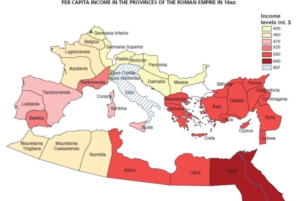 Příjem římských provincií
