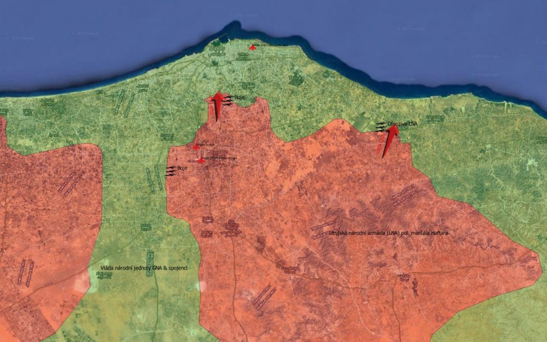 Vojenská situace u Tripolis